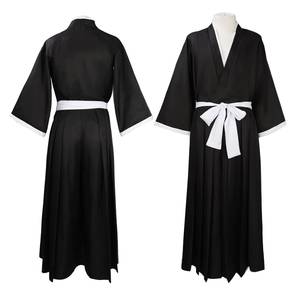 Costume de cosplay inspiré de l'anime, robe noire de samouraï japonais, tenue de scène, jeu de rôle - Product Image 1