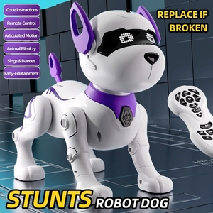 원격 제어 프로그래밍 지능형 개 다기능 터치 원격 제어 플라스틱 교육용 로봇 애완 전자 장난감 - Product Image 3