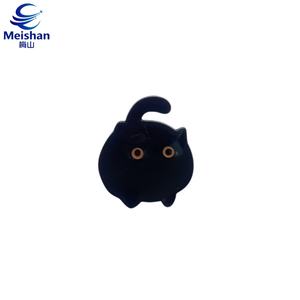 Badge en alliage métallique Eishan, motif chat endormi enroulé autour d'une <span class=keywords><strong>croissant</strong></span> de <span class=keywords><strong>lune</strong></span>, ciel nocturne étoilé, design rêveur, accessoire de collection, cadeau - Product Image 3