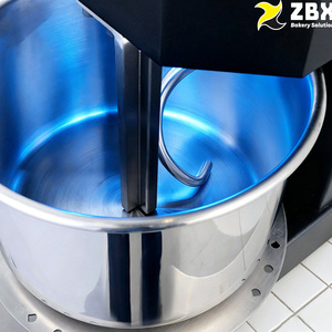 EU ZBX HM-5TD 750W Factory Price 5L 2Kg Lifting Tilt Head Home Use <b>Bread</b> Pizza Amasadora Dough Kneader Machine Spiral Dough - Product Image 5