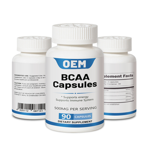 Complément alimentaire <span class=keywords><strong>BCAA</strong></span> en capsules, fabrication OEM, marque privée - Product Image 2