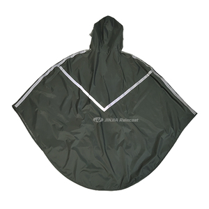 Logo personnalisé vêtements de pluie avec capuche avec fenêtre de vision hommes femmes <span class=keywords><strong>vélo</strong></span> <span class=keywords><strong>cape</strong></span> de pluie avec bandes réfléchissantes poncho de pluie pour <span class=keywords><strong>vélo</strong></span> - Product Image 5