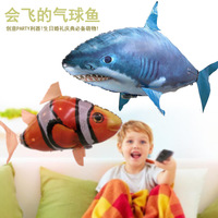 Jouets RC Shark, ballons volants, poisson-clown, ballon à hélium, jouets gonflables télécommandés, jouet de poisson volant RC