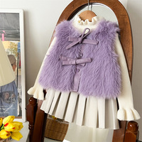 Fabricant de vêtements Hiver Boutique De Mode Enfants 3pcs Pull + Gilet En Fausse Fourrure + Jupe Plissée Princesse Vêtements Ensembles pour Adolescent G