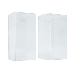 Scatola Imballaggio Regalo Pieghevole Rettangolare Trasparente Personalizzata in PET/PVC Riciclato per Animali Domestici - Product Image 2