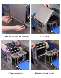 Commercial Fresh <strong>Meat</strong> Dicing <strong>Machine</strong>, <strong>Cutting</strong> <strong>Machine</strong>, Fully Automatic Slicing And <strong>Cutting</strong> <strong>Machine</strong>, <strong>Meat</strong> Slicing <strong>Machine</strong> - Product Image 6