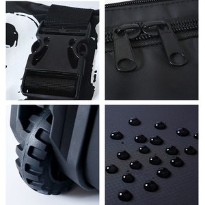 Sac de <span class=keywords><strong>ski</strong></span> à roulettes rembourré et imperméable, sac de snowboard avec roues pour les voyages en avion, sac à roulettes pour snowboard ou skis, capacité importante - Product Image 6