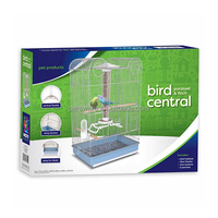 Pinsons d'oiseaux, canaris, perruches, calopsittes Cage de toit d'oiseaux