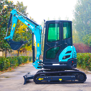 Mini-excavatrice robuste de 3,5 tonnes avec cabine et chenilles, moteur EPA, livraison gratuite depuis l'usine chinoise, idéale pour l'agriculture - Product Image 6