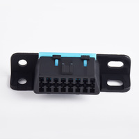 Interface de diagnostic OBD2 Prise antivol Connecteur femelle Obd Obd2 Obdii