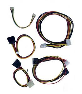 안전하고 내구성 있는 IoT 배선 하네스 이중 PVC/PBT 케이블 1.5mm2 접지 케이블 컴퓨터/오토바이용 태양광 패널 모니터링 IP65 - Product Image 1