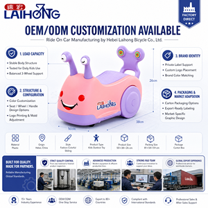 Mini-vélos et trotteurs pour enfants de haute qualité, tricycles et voitures à bascule en plastique de qualité supérieure, jouets à pousser fabriqués en Chine - Product Image 5