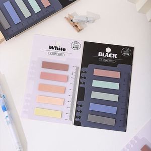 Page Maker Sticky Notes Stationery Memo <b>Pads</b> Sticky Flag Fluorescent PET Colorful Sticky Notes to Do List Sheet Office Decor - Product Image 5