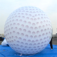 Ballon de golf gonflable à impression intégrale, ballon rond volant, ballon sphérique gonflable à l'hélium pour le sport