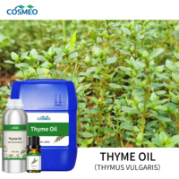 Huile de thym pure distillée à la vapeur en gros, huile aromatique naturelle fraîche de qualité supérieure, huile répulsive pour insectes, pour la fabrication de savon