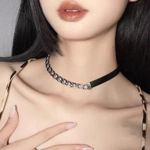 Recent Interchangeable Adjustable Multi-Layer Punk Crucifix Collar Sectioned <b>Chain</b> for Women Goth Subculture Fashion Present - Product Image 5