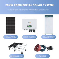 Batterie au lithium LiFePO4 hybride empilable de 20 kW pour usage commercial et industriel, système de stockage d'énergie à haute efficacité pour bureaux et ateliers