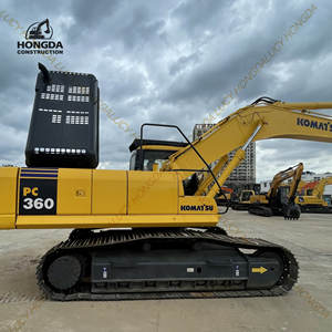 Excavadora de orugas Komatsu PC360 PC350 PC400 PC450 de 36 toneladas usada, máquina de construcción de segunda mano con componentes de rodamiento de núcleo - Product Image 1