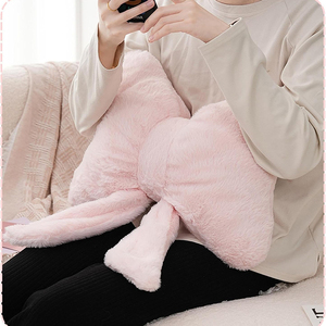 หมอนอิงรูปโบว์น่ารัก หมอนตกแต่งรูปโบว์ ขนาด 12x9 นิ้ว ของเล่นตุ๊กตาผ้าพลัฌรูปโบว์สวยงาม หมอนนุ่มสำหรับโซฟา ตกแต่งห้อง - Product Image 3