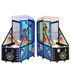 Machine de tir d'arcade de basket-ball de rue à monnayeur avec interface en anglais 110V/220V, couleur personnalisable - Product Image 5