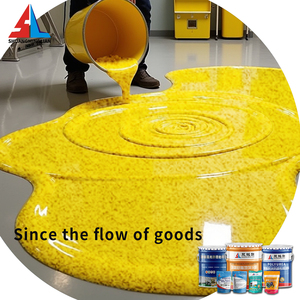 El piso <span class=keywords><strong>de</strong></span> cemento se pinta directamente <span class=keywords><strong>con</strong></span> pintura <span class=keywords><strong>de</strong></span> arena <span class=keywords><strong>de</strong></span> color <span class=keywords><strong>epoxi</strong></span> autonivelante impermeable para interiores y exteriores - Product Image 3