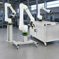 Robot collaboratif FANUC CRX à 6 axes, bras de cobot, charge utile de 5 à 30 kg, soudage, palettisation, machine d'entretien