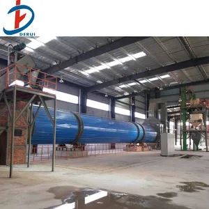 Construction Gypsum Calciner Machine Gypsum Rotating Dryer Plaster Powder Cylinder Dryer Price