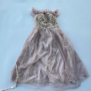 Arcobaleno seconda mano usato signore festa di nozze abito da sera usato donna vestito balla - Product Image 3