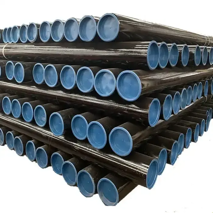 APIX42軽油管Ms丸型低炭素パイプ黒鉄石油パイプラインシームレス鋼管に使用