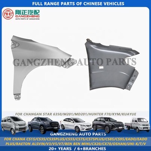 Kits de carrocería al por mayor de fábrica de China, piezas de automóvil, guardabarros Linder para CHANGAN F70, nuevo ALSVIN STAR 2 3 5 9 RUIXING KUAYUE - Product Image 2