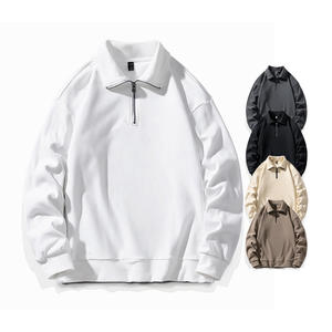 Felpa Pullover Unisex con collo a mezza Zip con grafica personalizzata con fodera in peluche caldo invernale di nuovo arrivo - Product Image 1