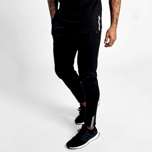 Pantalones Jogger de Hombre, Color Sólido, Corte Ajustado, Poliéster/Algodón, Cintura con Cordón, Puños Elásticos, Ropa Casual Urbana, Ecológica - Product Image 1