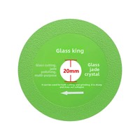 Diamant Ultra mince vert lame de brasage lame de coupe en céramique Jade verre carrelage bouteille de vin meulage coupe scie lame outil
