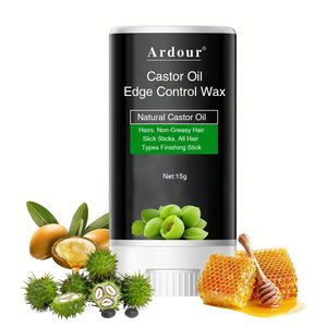 Cire coiffante bio professionnelle pour femmes, tenue forte, anti-frisottis, pommade pour lisser les cheveux cassés, type crème - Product Image 1