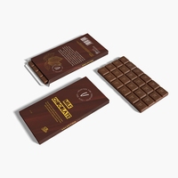 Caja de barra de chocolate de cartón blanco impresa, a todo color laminado mate CMYK, respetuoso con el medio ambiente al por mayor, embalaje de calidad alimentaria en relieve