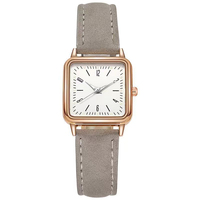 Nouvelle Montre-bracelet à Quartz Rectangulaire Rétro pour Femme, Style Luxe Léger et de Niche, Tendance et Élégante