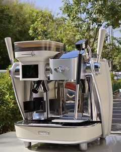 Nouvelle machine à café Maxim's <span class=keywords><strong>Marseille</strong></span>, 15 bars, extraction haute pression et mousseur à <span class=keywords><strong>lait</strong></span> intégré, petite machine à expresso tout-en-un pour la maison. - Product Image 1