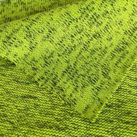 Hoodie Rajut Kerja Musim Dingin Warna Oranye Kuning Cerah, Kain Dua Warna Berbahan Polyester Tebal 100% JINLITE UPF50+