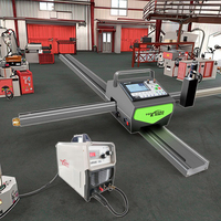 Cortadora de Plasma CNC Portátil Mini con Control de Altura de Antorcha por USB, Código G, Motor Paso a Paso de 120A para Industrias del Acero