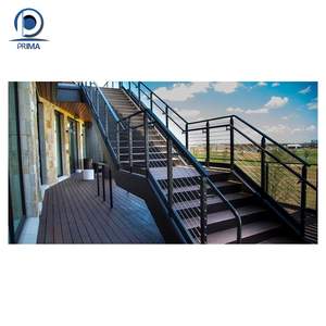 Optima Garde-corps d'escalier en titane doré de style luxe léger, design en verre assemblé, garde-corps de style tendance sur <span class=keywords><strong>internet</strong></span> - Product Image 6