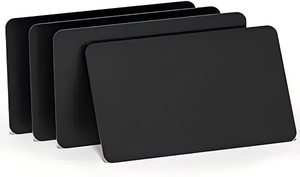Carte imprimable vierge blanche Approvisionnement d'usine CR80 85.5*54*0.9mm Taille 13.56MHz 216 213 <span class=keywords><strong>215</strong></span> Cartes à puce RFID PVC en plastique NFC - Product Image 3