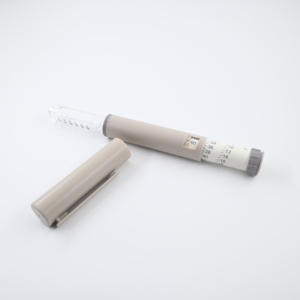 3ml <b>Gold</b> Plated Plastic Reusable Injection <b>Pen</b> with Lid Cap Custom Logo Beauty Skin Care Use Refillable Dose <b>Pen</b> Injector - Product Image 2