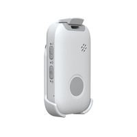 Système d'alerte médicale EV12 4G Détection de chute GPS Bouton d'appel sans fil pour les patients Alzheimer Bouton de panique portable pour personnes âgées