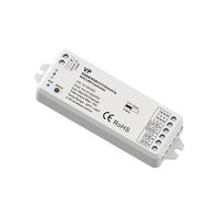 VP RT4 12-24VDC variateur de lumière 4 canaux contrôleur LED + télécommande RF pour RGB RGBW CCT gradation ensemble de bandes led