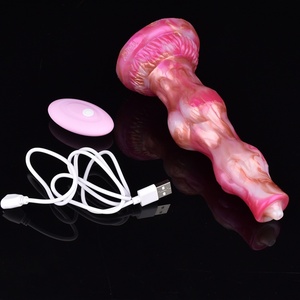 YOCY Adult Sex Toys 8 Inch <b>Vibrator</b> Monster Dildos 10 <b>Vibrators</b> Modes Anal Toy for Women Men Fantasy Knot Dildo <b>Remote</b> Control - Product Image 3