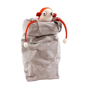 Argent <span class=keywords><strong>brillant</strong></span> extérieur avec un <span class=keywords><strong>papier</strong></span> kraft intérieur, <span class=keywords><strong>sac</strong></span> de rangement En <span class=keywords><strong>papier</strong></span> Lavable - Product Image 5