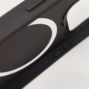 ฝาครอบโทรศัพท์ TPU แม่เหล็ก<span class=keywords><strong>แบ</strong></span>บรวมทุกอย่างรูปแบบใหม่สีดำด้านเคสทนทานสำหรับ <span class=keywords><strong>iPhone</strong></span> Series - Product Image 4