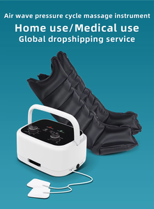 Appareil de massage à pression d'air à 6 chambres, masseur circulatoire à pression d'air séquentielle pour l'œdème et la thrombose veineuse profonde - Product Image 2