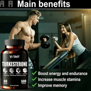 Cápsulas de Vitamina Test X180 Performance para Hombre, Marca OEM, Aumenta la Energía, No Apto para Niños - Product Image 2