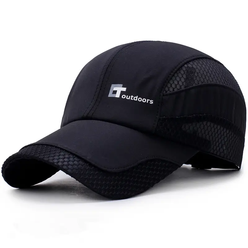 Wholesale summer outdoor sunscreen visor Korean version of fashion breathable duck hat quick drying mesh baseball cap